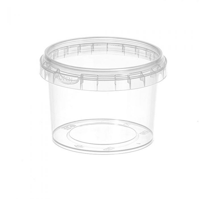 سطل یکبار مصرف مایکروویوی 310 شفاف